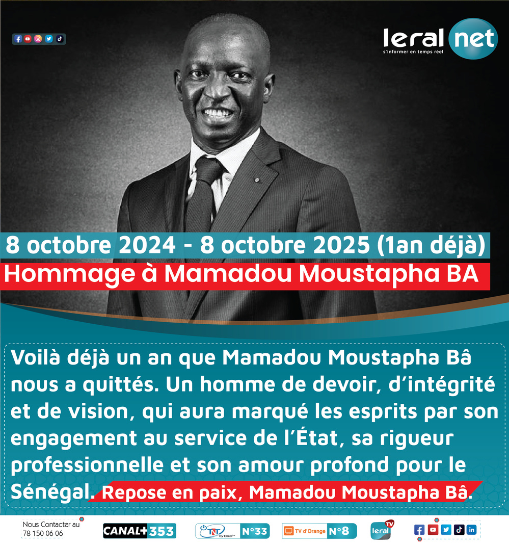 Un an déjà : Hommage à Mamadou Moustapha Bâ