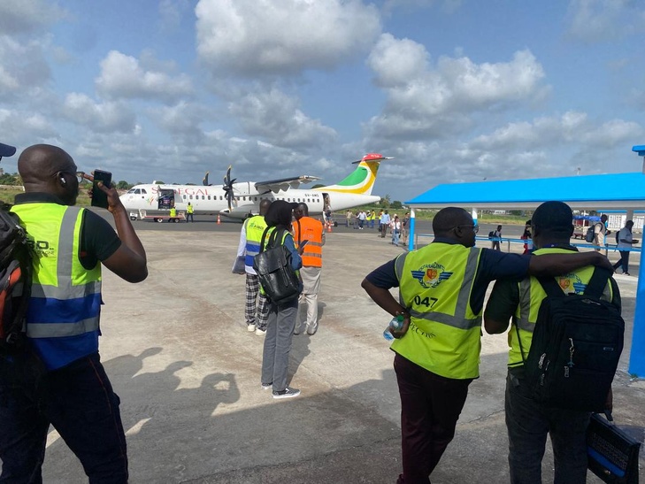Photos / Aéroport international de Cap-Skirring : Des Inspections dans un esprit collaboratif, avec le respect strict de la réglementation en vigueur