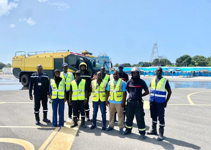 Photos / Aéroport international de Cap-Skirring : Des Inspections dans un esprit collaboratif, avec le respect strict de la réglementation en vigueur