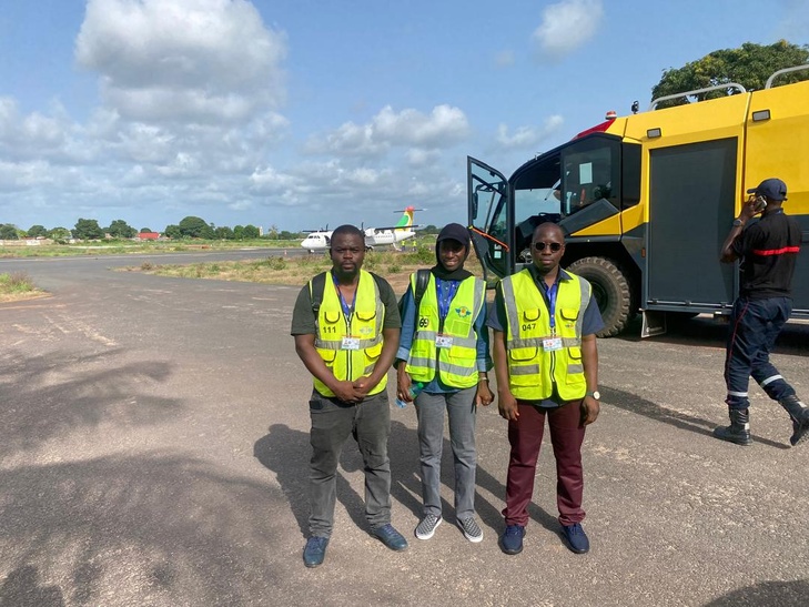 Photos/ Aéroport international de Cap Skirring : des Inspections dans un esprit collaboratif avec le respect strict de la réglementation en vigueur Photos/ Aéroport international de Cap Skirring : des Inspections dans un esprit collaboratif avec le respect strict de la réglementation en vigueur