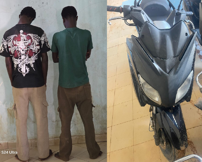 Jaaxay : deux voleurs de moto arrêtés grâce aux caméras de surveillance