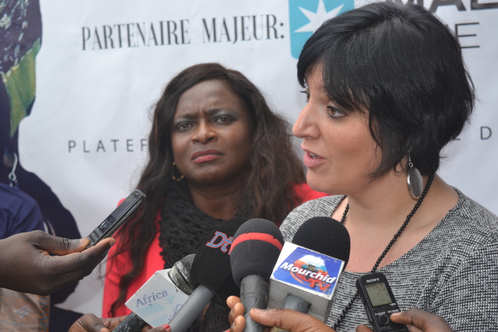 Les images du point de presse sur la plateforme Inter'actes