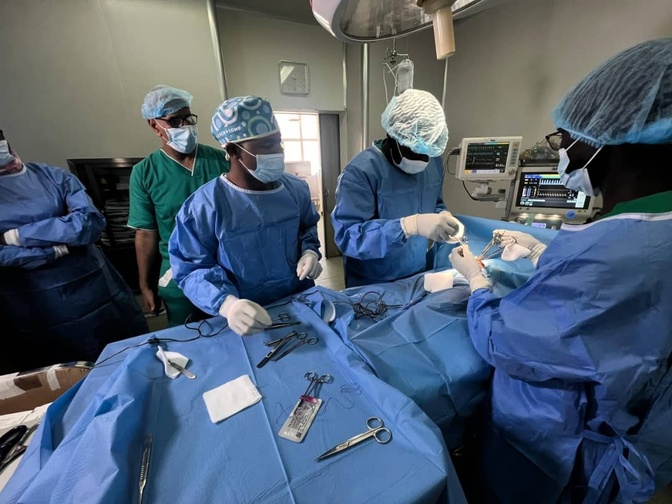 Chirurgie pédiatrique : 100 enfants bénéficient gratuitement de soins de l'appendicite et de l'hernie