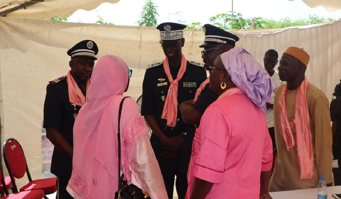 Camp Abdou Diassé : La Police nationale organise une journée de dépistage, dans le cadre d’Octobre Rose