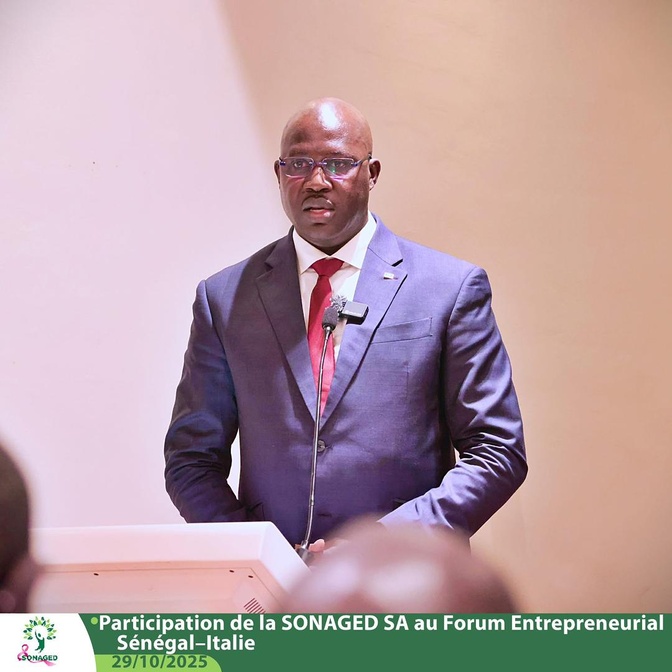 Investissement et coopération industrielle : La Sonaged S.A. a pris part au Forum Entrepreneurial Italie–Sénégal