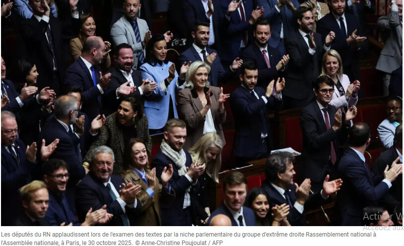 France: Les députés adoptent à une voix près, un texte du RN contre l'accord franco-algérien de 1968