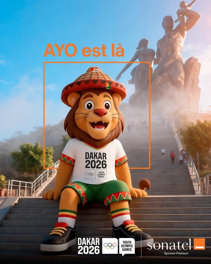 Cérémonie officielle de dévoilement de la mascotte des JOJ Dakar 2026 : Fierté nationale et génie scolaire à l’honneur