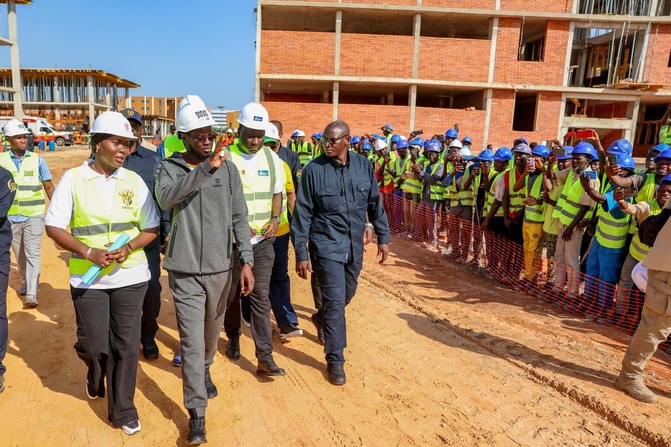 JOJ Dakar 2026 : Le Président Faye en visite sur les chantiers, pour inspecter les sites et booster les travaux