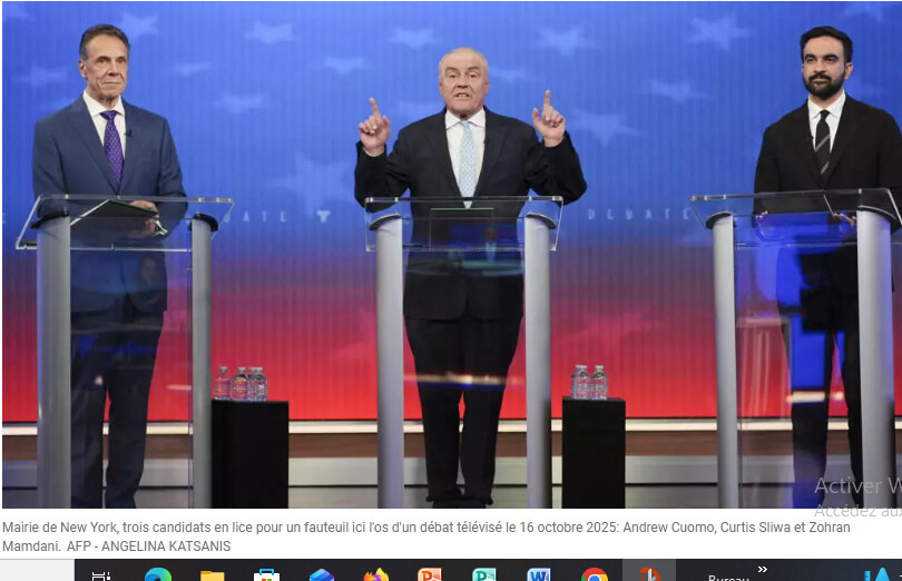 États-Unis: Zohran Mamdani, Andrew Cuomo, Curtis Sliwa, trois candidats pour le fauteuil du maire de New York