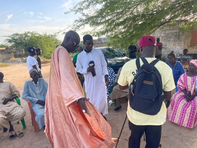 Kaolack : Landing Mbessane Seck alias Kilifeu à la rencontre des guides religieux et des forces vives