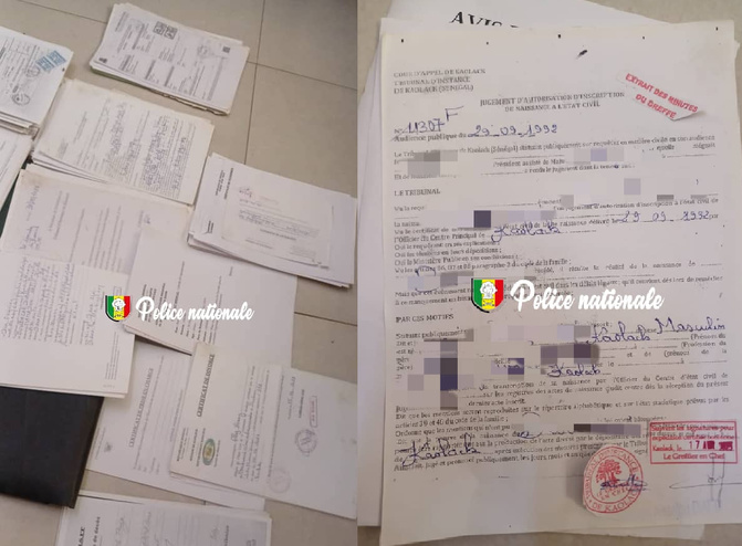 Association de malfaiteurs, faux et usage de faux : A Saint-Louis , deux individus devant le Procureur de la République