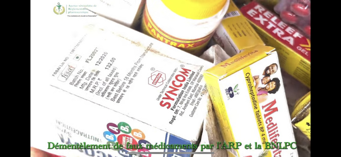 L’ARP saisit des produits non autorisés d’une valeur de 50 millions FCfa, à Guédiawaye