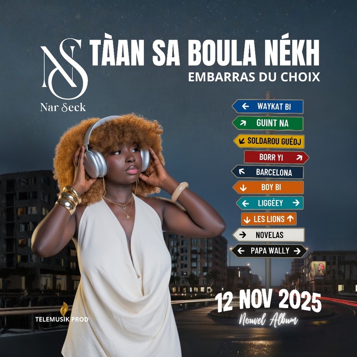 NAR SECK — “Embarras du choix” : L’Arc-en-ciel Musical qui Parle au Cœur et à la Conscience
