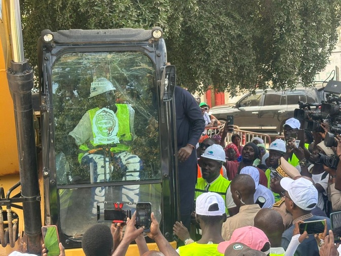 Tivaouane : Lancement officiel du projet de drainage des eaux pluviales par l’ONAS