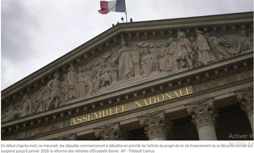 France: Le vote sur la réforme des retraites arrive à l'Assemblée nationale