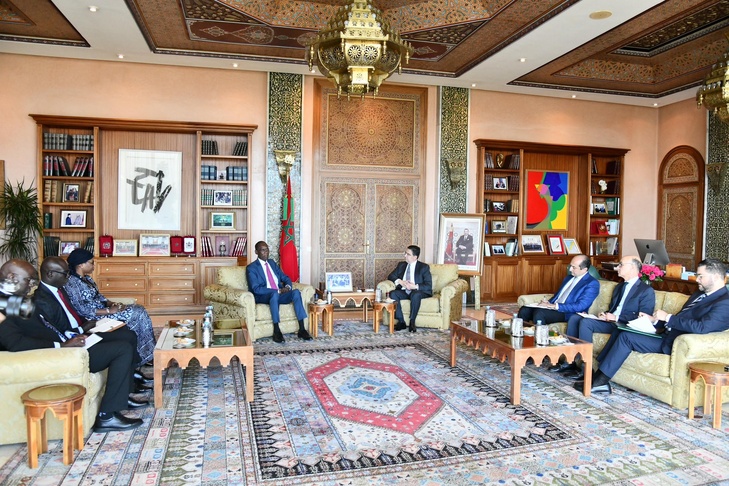 Photos : Retour sur la visite au Royaume du Maroc de SEM Cheikh Niang, Ministre de l’Intégration Africaine, des Affaires Étrangères Photos : Retour sur la visite au Royaume du Maroc de SEM Cheikh Niang, Ministre de l’Intégration Africaine, des Affaires Étrangères