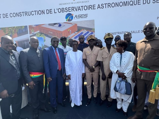 Lancement officiel des travaux de l’Observatoire Astronomique du Sénégal à Khombole : une première en Afrique de l’Ouest
