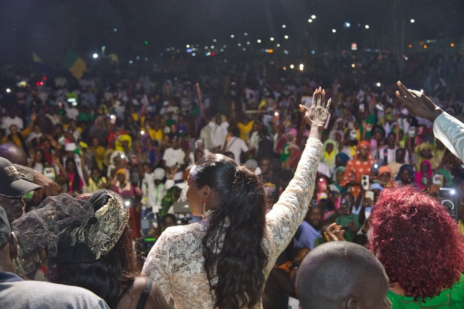 En Meeting politique à Guédiawaye : Anta Babacar interpelle frontalement Bassirou Diomaye Faye sur la situation explosive au Mali