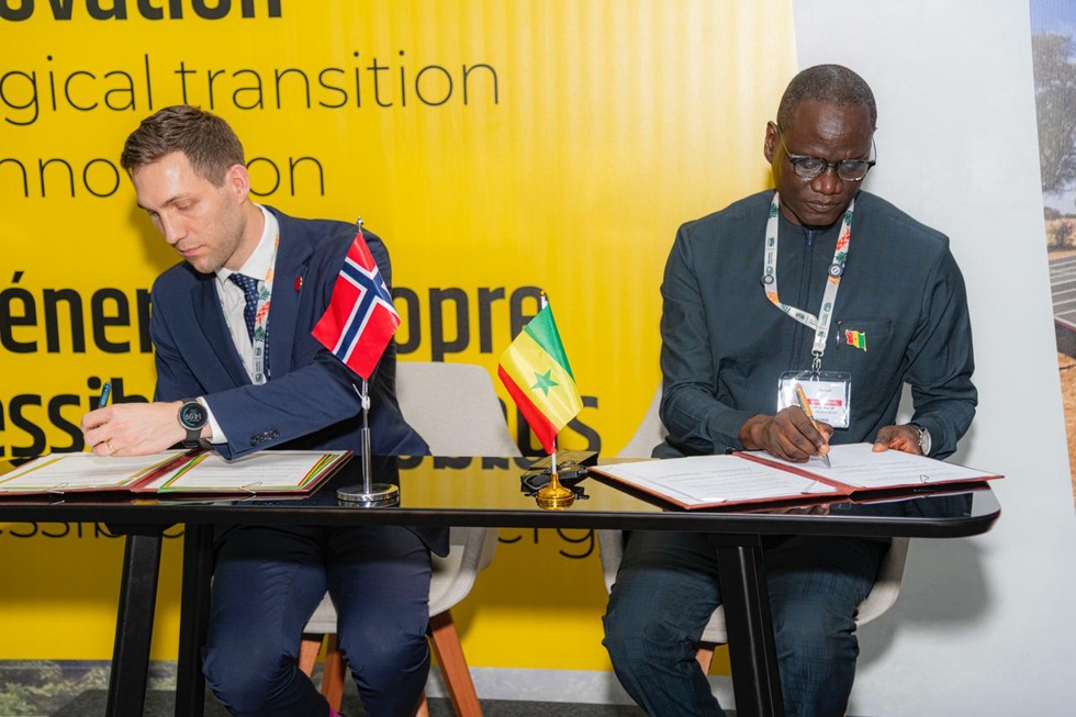 Mise en œuvre de l'article 6.2.de l'accord de Paris : Le Sénégal et la Norvège signent une convention de coopération bilatérale
