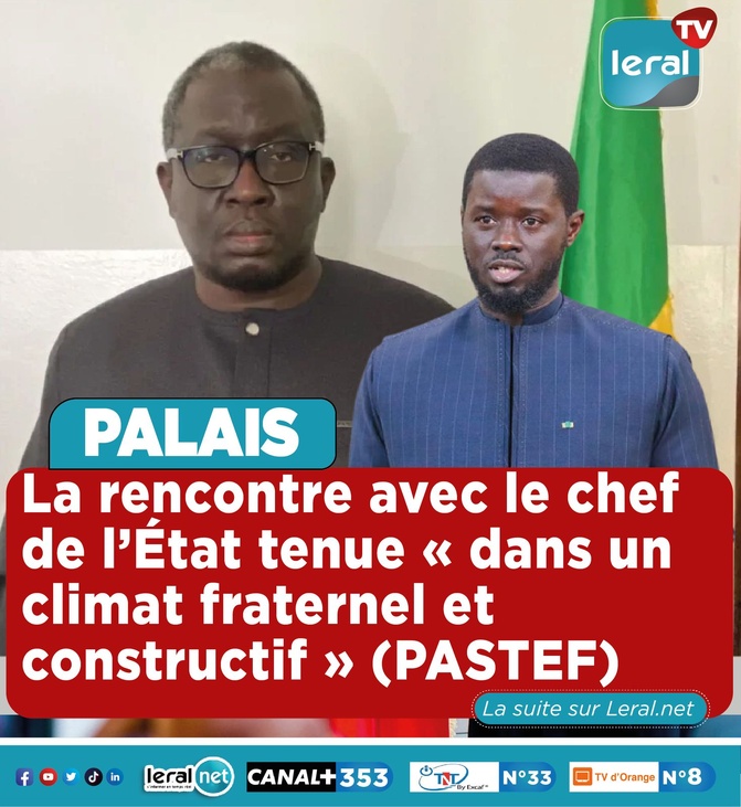 Rencontre entre le BPN de Pastef et le Président Diomaye Faye