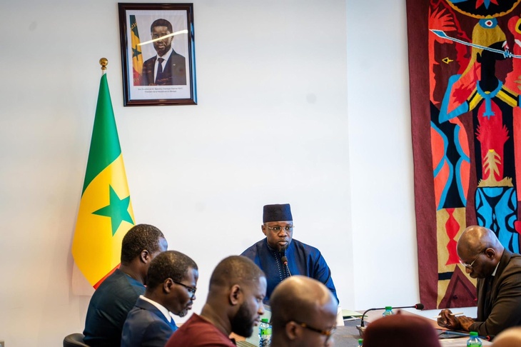 Photos: Le Premier ministre Ousmane SONKO a présidé le Comité de mise en œuvre des mesures du Plan de redressement économique et social (PRES), ce jeudi Photos: Le Premier ministre Ousmane SONKO a présidé le Comité de mise en œuvre des mesures du Plan de redressement économique et social (PRES), ce jeudi