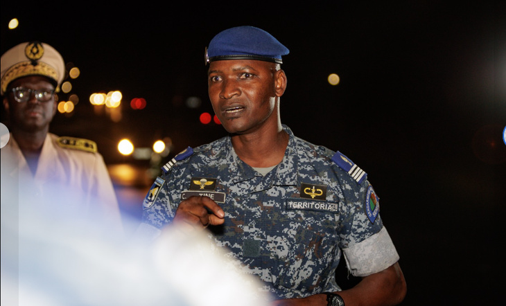 Photos : Ministre de l’Intérieur et de la Sécurité publique, présent à une opération de sécurisation combinée Police- Gendarmerie à Dakar, ce week-end