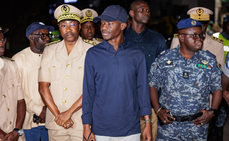 Photos : Ministre de l’Intérieur et de la Sécurité publique, présent à une opération de sécurisation combinée Police- Gendarmerie à Dakar, ce week-end