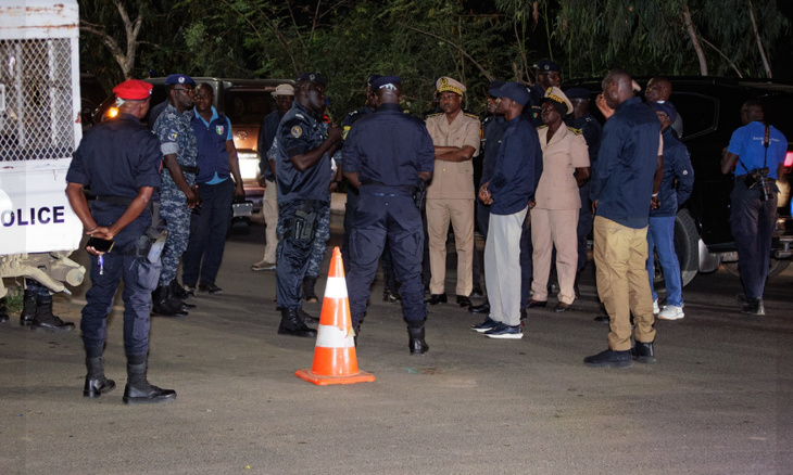 Photos : Ministre de l’Intérieur et de la Sécurité publique, présent à une opération de sécurisation combinée Police- Gendarmerie à Dakar, ce week-end