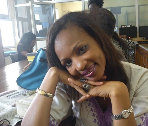 La journaliste Safoura Sow