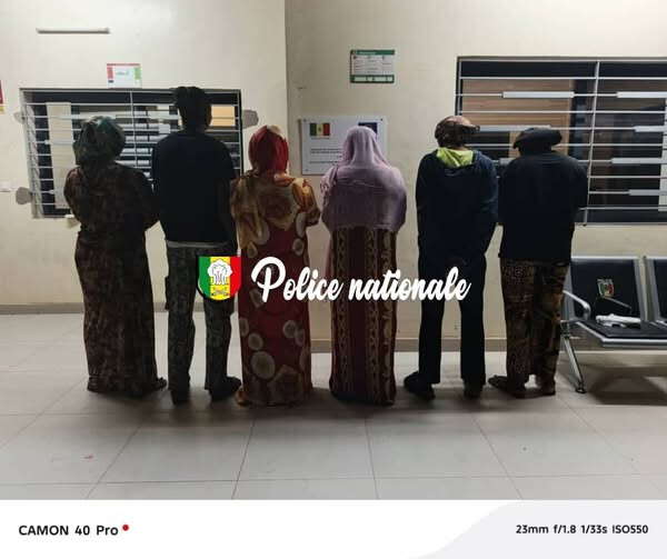 Ziguinchor : Démantèlement d’un réseau international de traite de personnes