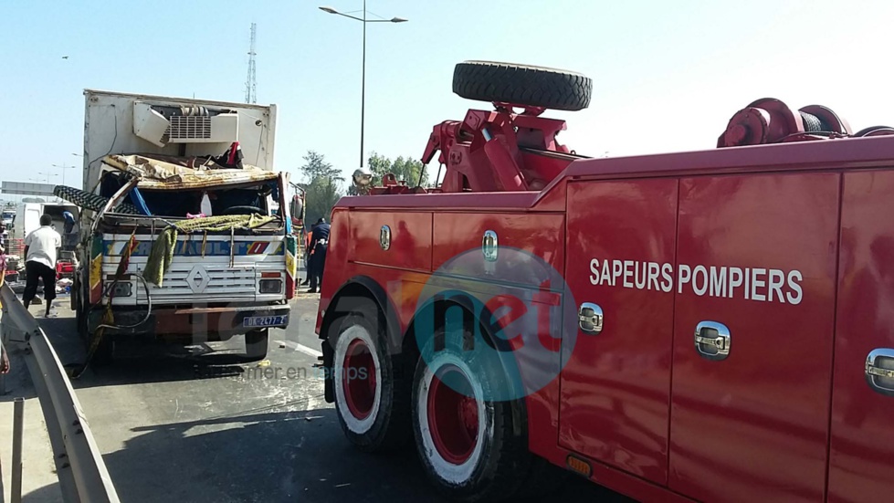 Encore un accident à hauteur de l'école Mariama Niasse (images)