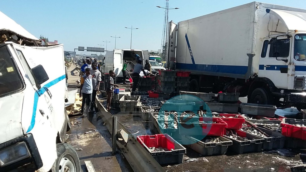 Encore un accident à hauteur de l'école Mariama Niasse (images)