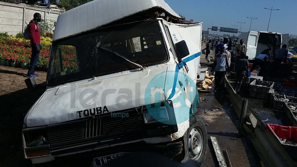 Encore un accident à hauteur de l'école Mariama Niasse (images)