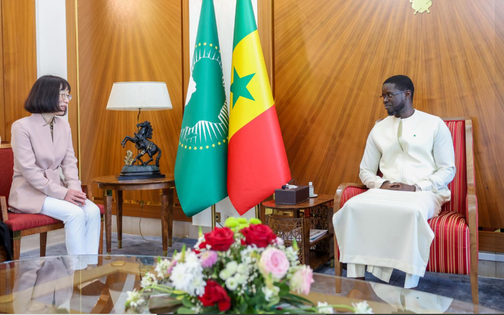 Photos : Le Président de la République a reçu en audience Mme Tomoko AKANE, Présidente de la CPI, ce jeudi Photos : Le Président de la République a reçu en audience Mme Tomoko AKANE, Présidente de la CPI, ce jeudi