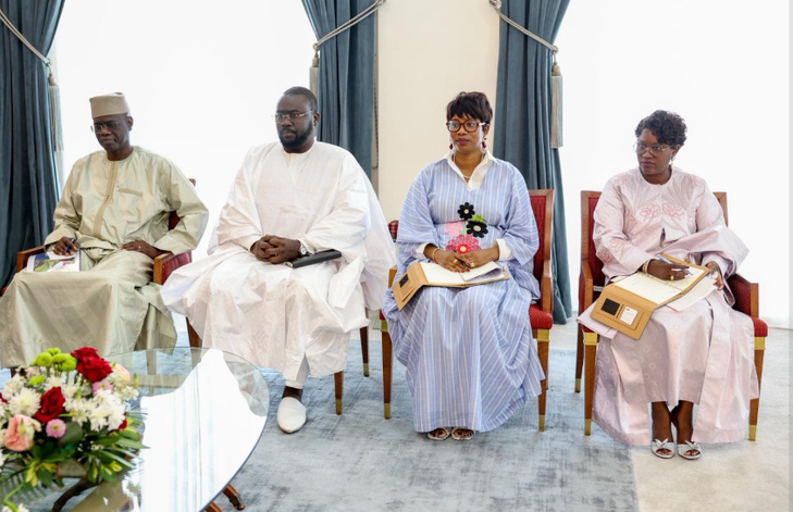 Photos/ Palais présidentiel : Le Président de la République, Bassirou Diomaye Faye a reçu M. Naguib Sawiris, Président du Groupe Orascom, ce vendredi