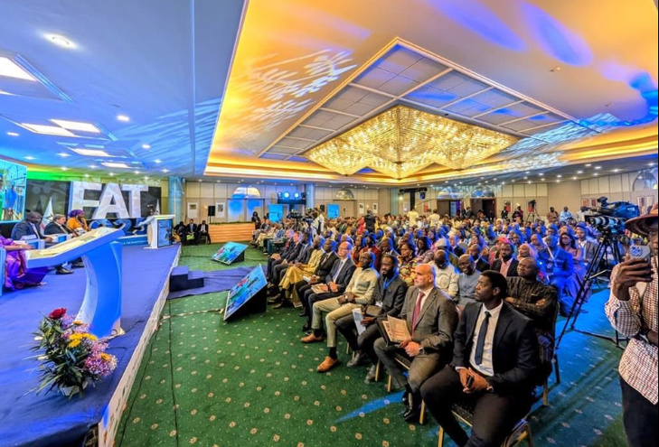 Photos  / Forum Africain de la Télédiffusion : Abdoul Aziz Zoumarou, PCA de TDS-SA, loue le travail de la DG, Dr. Aminata Sarr Ndiaye