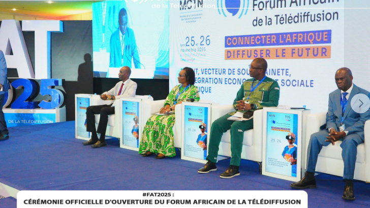 Photos  / Forum Africain de la Télédiffusion : Abdoul Aziz Zoumarou, PCA de TDS-SA, loue le travail de la DG, Dr. Aminata Sarr Ndiaye
