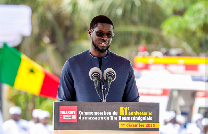 Photos : Le Sénégal a célébré le 81ᵉ anniversaire du massacre des Tirailleurs sénégalais de Thiaroye, ce lundi