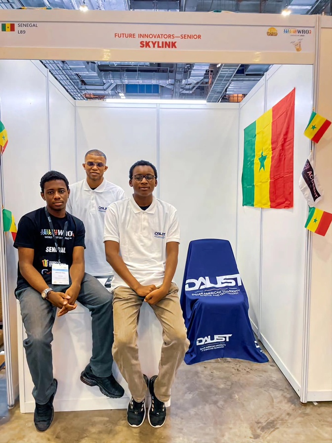 Le Sénégal décroche la médaille de bronze à son tout premier World Robot Olympiad (WRO)