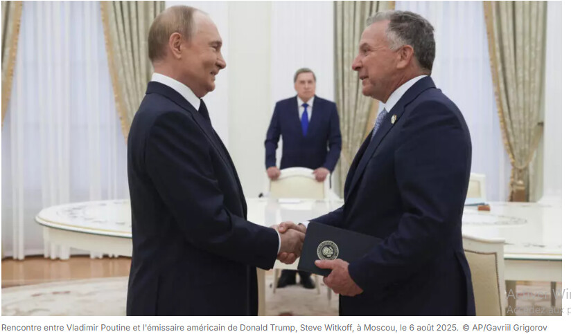 Russie: Steve Witkoff attendu à Moscou, pour un nouvel échange diplomatique sur l’arrêt des combats en Ukraine