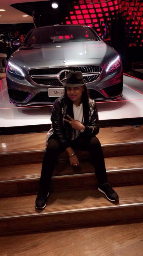 Dolce Monteiro, Madame Diagne en mode vacances à Paris