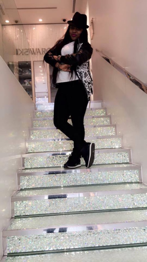 Dolce Monteiro, Madame Diagne en mode vacances à Paris