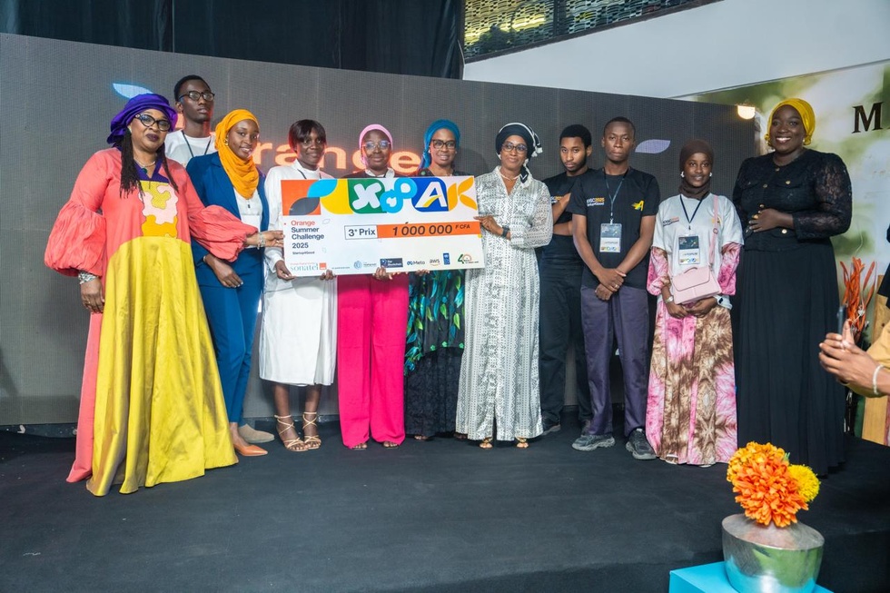 Orange Summer Challenge 2025 au Sénégal : Le projet « Kinkoumba » remporte le prix national de la 14e édition