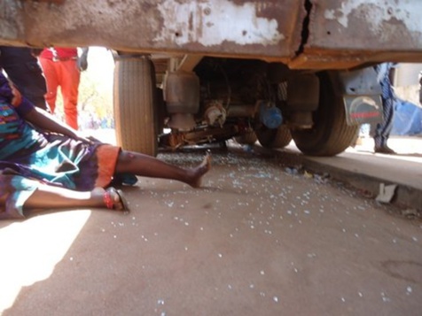 Drame : Un camion fou tue une dame à Kaolack