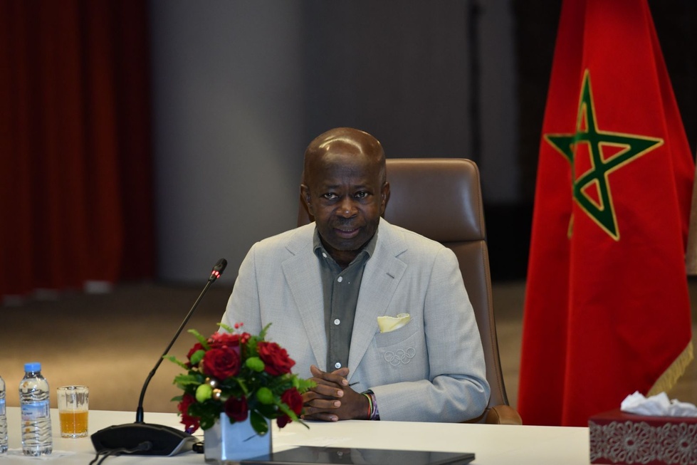 La délégation du CNOSS reçue par Fouzi Lekjaa au Complexe Mohammed VI