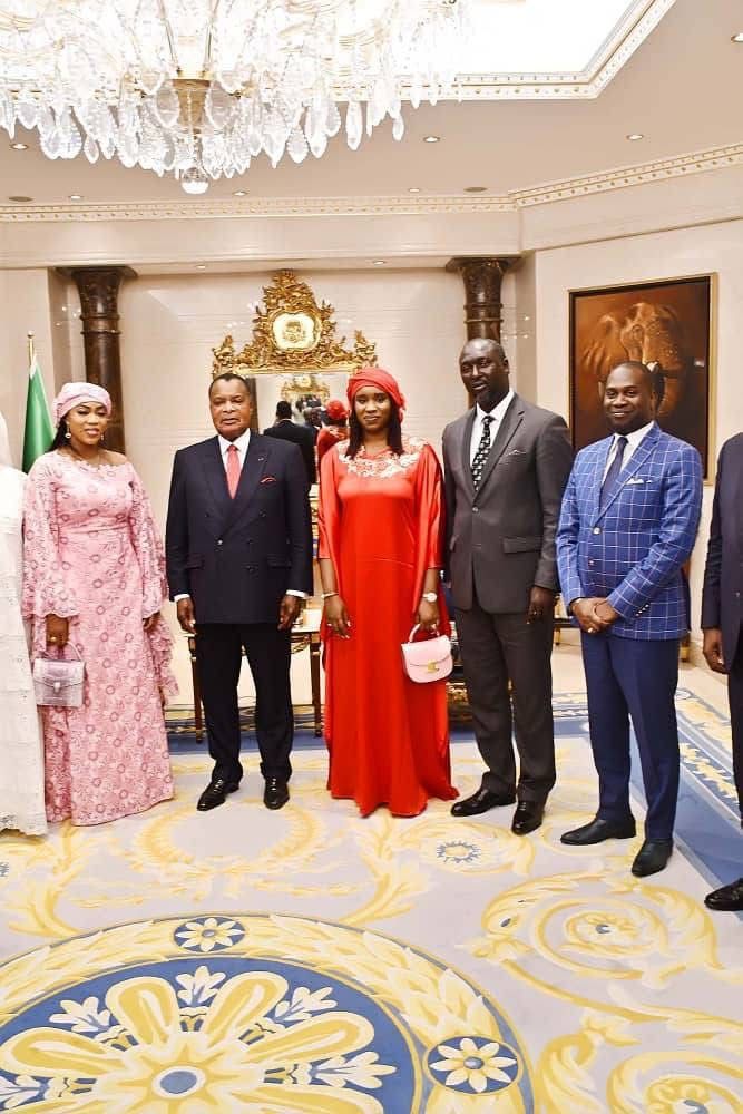 Photos / En marge de la 30ème session des Vendredis de Carrefour : Sokhna Aïda Diallo THIOUNE en Audience avec le Chef de l'Etat Congolais