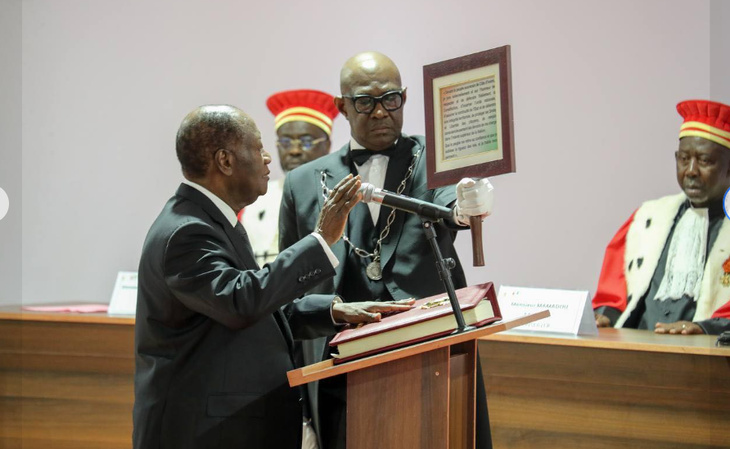 Photos / En présence de plusieurs Chefs d’État et de Gouvernement : Le président de la République a participé à la cérémonie de prestation de serment du Président Alassane Ouattara