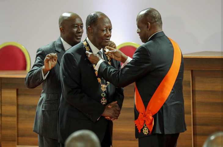 Photos / En présence de plusieurs Chefs d’État et de Gouvernement : Le président de la République a participé à la cérémonie de prestation de serment du Président Alassane Ouattara