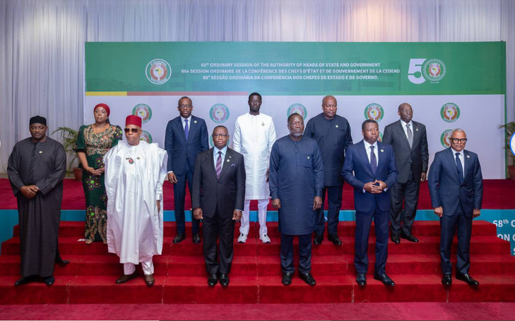 Photos / 68ᵉ Session ordinaire de la Conférence des Chefs d’État et de Gouvernement de la CEDEAO : le Sénégal désigné pour assurer la présidence de la Commission de l’Organisation pour la période 2026-2030 Photos / 68ᵉ Session ordinaire de la Conférence des Chefs d’État et de Gouvernement de la CEDEAO : le Sénégal désigné pour assurer la présidence de la Commission de l’Organisation pour la période 2026-2030