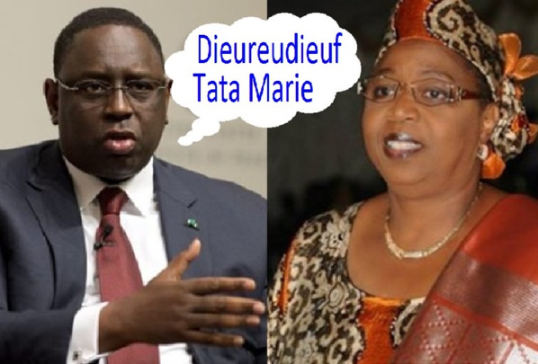 Macky Sall loue les compétences d'Awa Marie Coll Seck